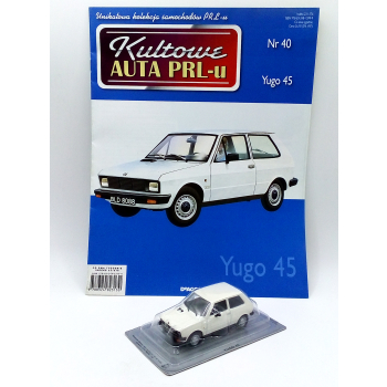 Yugo 45 + gazetka - skala 1:43 - DeAgostini Kultowe Auta PRL